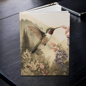 Hummingbird Hardcover Journal: Nature Writing, Sketch or Dream Diary