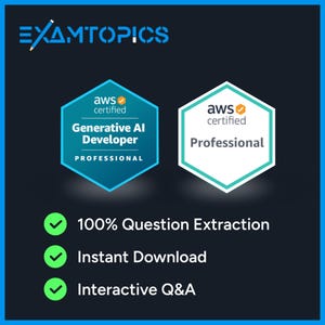 AWS Generative AI Developer AIP-C01 Exam | 85 Practice Questions (Digital Download)