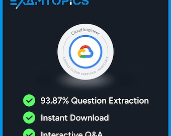 Examen Google Cloud Associate Cloud Engineer | 306 ExamTopics Questions d'examen réelles (téléchargement numérique)