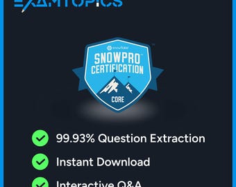 Snowflake SnowPro 試験 | 1351 ExamTopics 実際の試験問題（デジタルダウンロード）