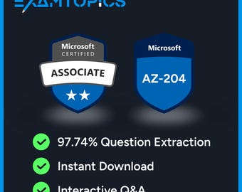 Microsoft Azure Developer Associate AZ-204 試験 | 476 問の ExamTopics 実試験問題（デジタルダウンロード）
