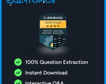 Databricks Certified Machine Learning Associate Exam | 140 Practice Questions (Digital Download)