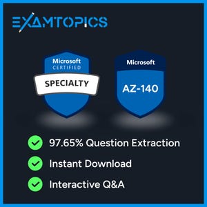 Microsoft Azure Virtual Desktop Specialty AZ-140 Exam | 333 ExamTopics Actual Exam Questions (Digital Download)