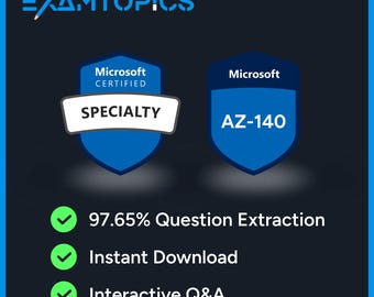 Microsoft Azure Virtual Desktop Specialty AZ-140 試験 | 333 ExamTopics 実試験問題（デジタルダウンロード）