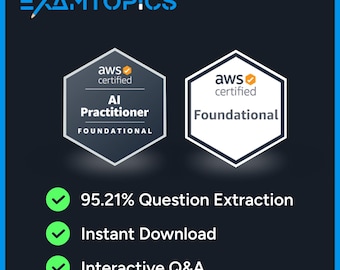 AWS 認定 AI 実践者基礎 AIF-C01 試験 | 練習問題 318 問 (デジタルダウンロード)