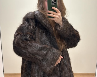 Neiman Marcus Adjustable Mink Fur Coat/ Vintage Fur Coat/ Vintage