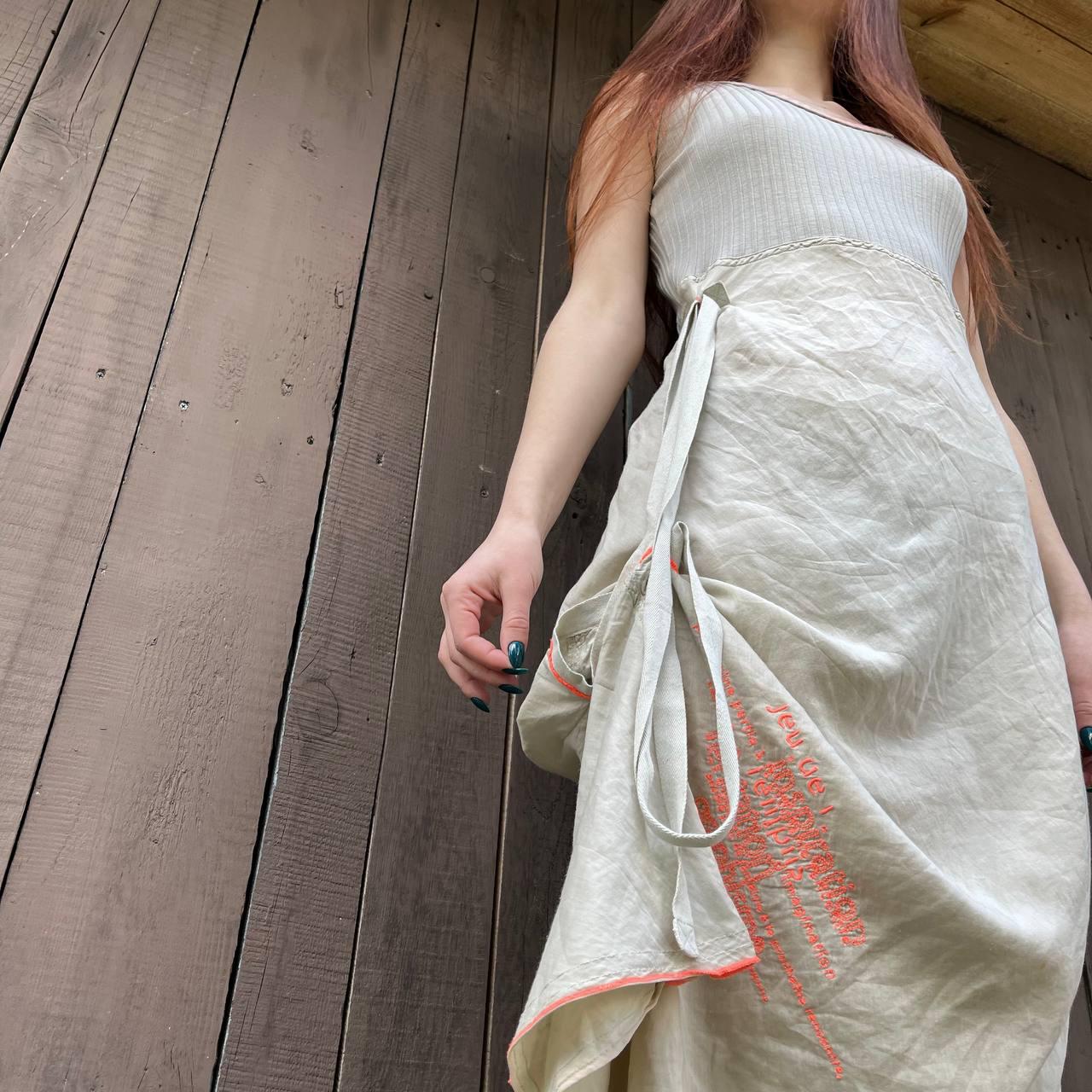 美品cop.copine コップコピーヌ　シアーワンピース　フランス製 美品cop.copine コップコピーヌ シアーワンピース フランス製