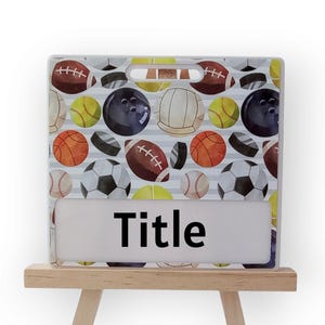 Custom Sports Badge Buddy: Acrylic Position Card for Doctors, Technicians
