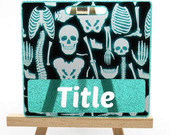 Xray Badge Buddy: Customizable Acrylic Radiology ID Card