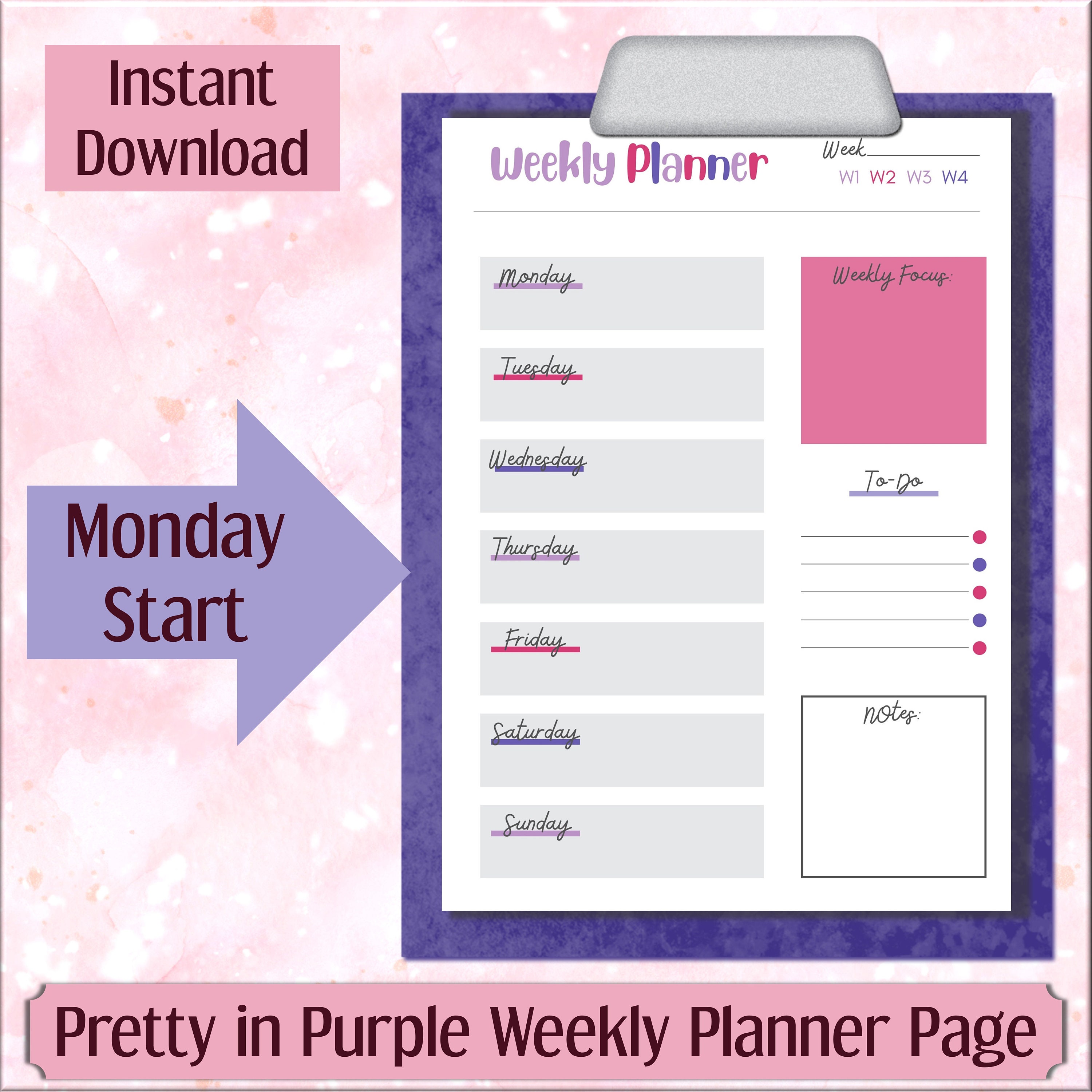 Meal Planning Page