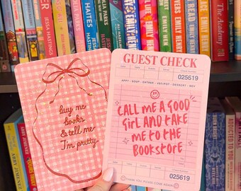 Kindle Paperwhite 12th gen Inserts | Bookstore, Pink Coquette Designs