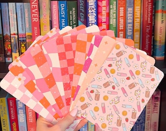 Kindle Paperwhite Inserts 12th gen | Pink Checkered, Romance Reader Customization