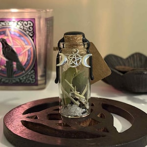 Warded Heart - Protection Spell Jar