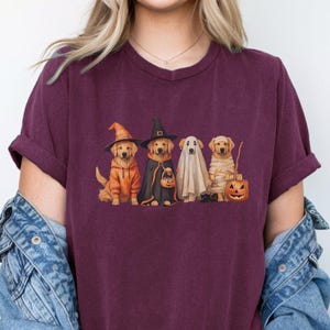 Halloween Hund Golden Retriever Shirt, lustiges Hund Halloween Shirt, Geister Hund Halloween Shirt, gruselige Saison, Halloween Geschenk, Hundeliebhaber Shirt