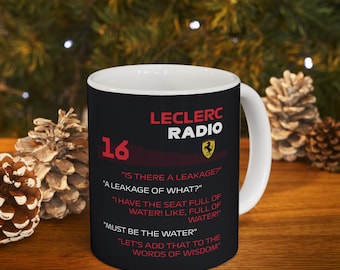 Kubki z cytatem zespołu Formuły 1 w radiu, prezent i gadżety dla fanów Formuły 1, siedzenie pełne wody