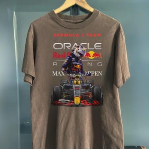 F1 Max Verstappen Shirt, F1 T-Shirt, Red Bull F1 Shirt,  F1 Merch, F1 Gift, Formula 1 Shirt, Max Verstappen Fan Shirt, Gift for F1 Fan