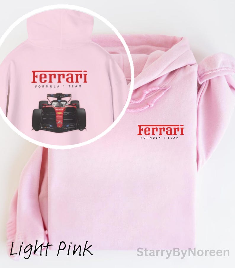 Ferrari F1 2026 Hoodie Charles Leclerc & Lewis Hamilton Formula 1 Fan ...