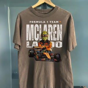 F1 Lando Norris Limited Shirt, F1 McLaren Merch & Gift, Formula 1 Driver tee
