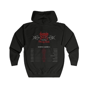 Stray Kids フーディー dominATE TOUR BLACK ZIP-UP HOODIE – Stray Kids