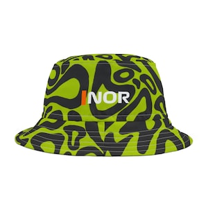 F1 Lando Norris F1 Helmet McLaren Bucket Hat, LN4 Helmet, F1 Gift, Unique Motorsport Hat, Limited Edition F1 Merch, Formula 1 Merch, F1 Gift