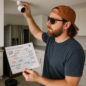 Ultimate Guide to Smart Home Essentials | 40 Devices for Smart Living | Printable Digital DadCraftGuides Checklist