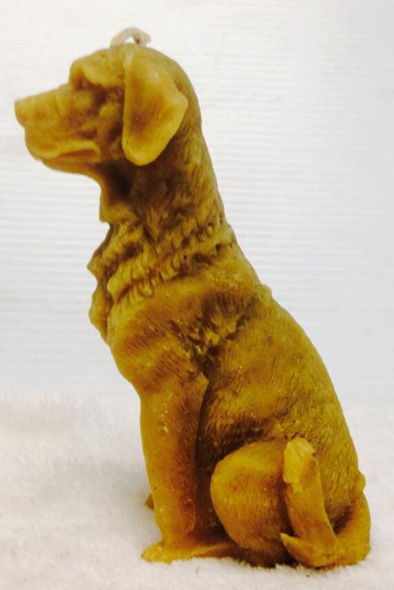 Lab Dog Candle