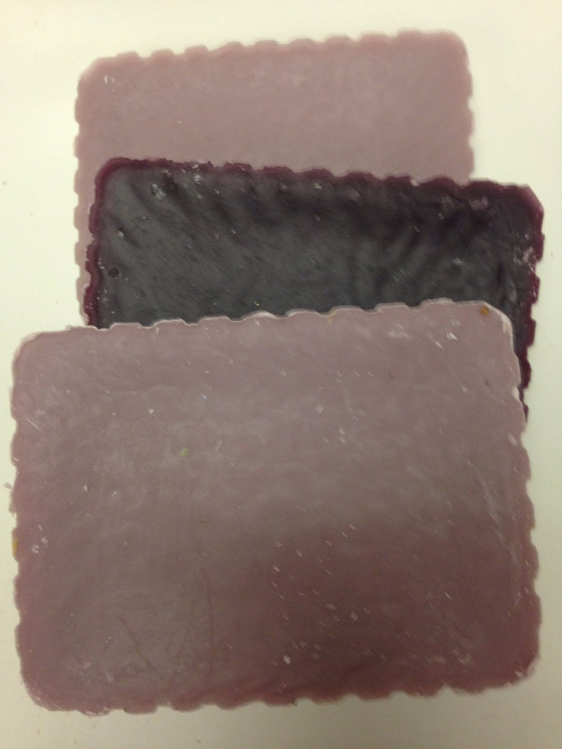 Recycled candle wax block