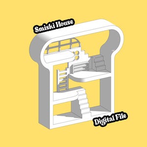 Smiski House 3D Printing File