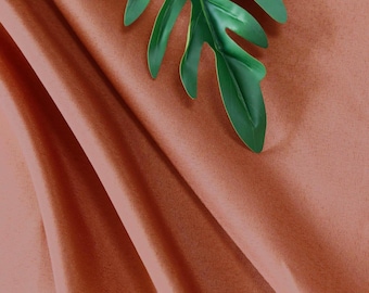 54" x 10 Yards- TERRACOTTA  Polyester Fabric By The yard