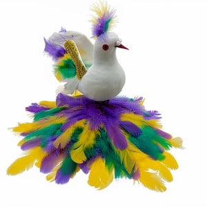 Mardi Gras Revelry Fascinator