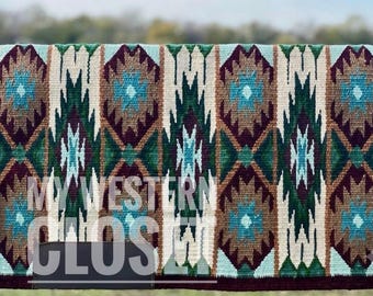 Sottosella da concorso Western Ranch - 34 x 42 pollici