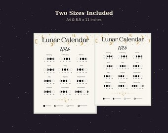 Lunar Calendar Moon Calendar 2026 Lunar Calendar Moon Phases Moon