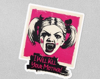 Samantha, Carl, Dungeon Crawler Carl Vinyl Sticker