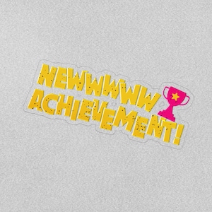 Nouveau succès ! Sticker transparent Carl Dungeon Crawler