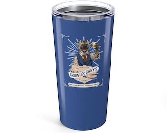 Dungeon Crawler Carl Growler Gary's Left Hand Whiskey Label Tumbler - 20oz