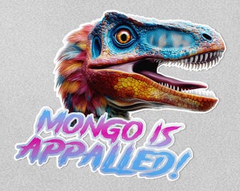 Mongo is Appalled, Dungeon Crawler Carl Vinyl Sticker