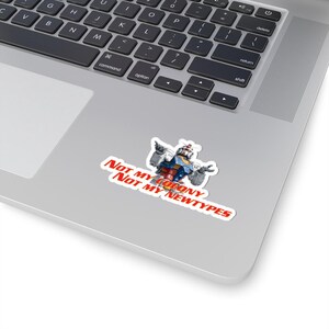 Sticker vinyle Gundam « Not My Colony » image 2