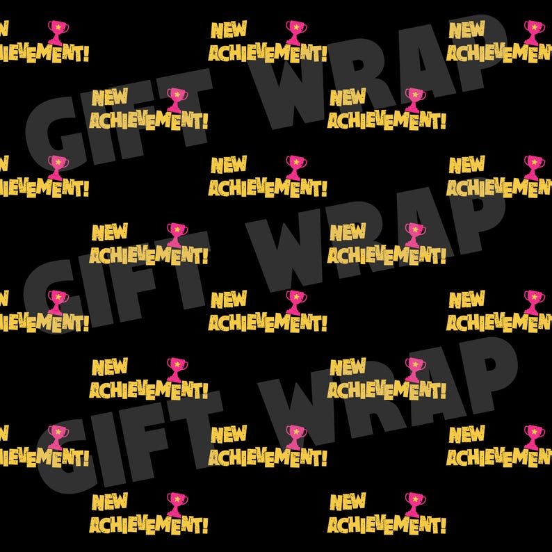 NEW ACHIEVEMENT! Dungeon Crawler Carl Gift Wrap Paper Roll - 2 Sizes Available image 3