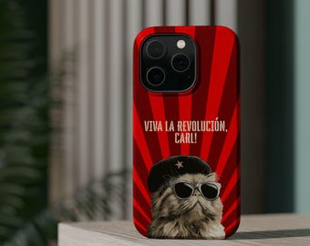 Viva Le Revolucion, Carl! Dungeon Crawler Carl Magnetic Impact-Resistant Cases iPhone Case