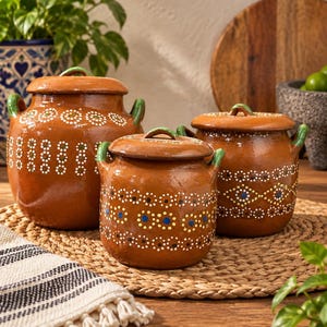 Mexican Clay Bean/Water Pot | Jarra de frijoles