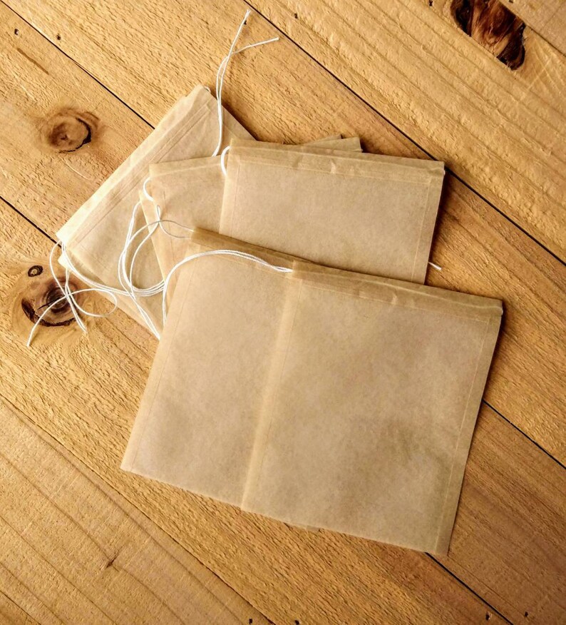 Set of 15 Drawstring Tea Bags Great for Junk Journals Mini Etsy