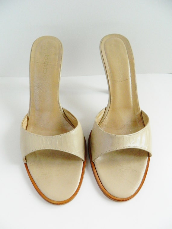 Vintage Bebe leather Mules - image 2