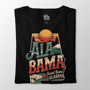 Sweet Home Alabama T-shirt, Retro Alabama State Shirt, Vintage Southern Pride Tee, Alabama Travel Souvenir, Southern Heritage Gift
