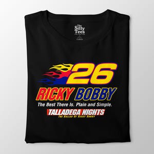 Ricky Bobby 26 Racing Shirt, Talladega Nights Funny NASCAR Tee, The Best There Is Quote Shirt, Retro Race Car Fan T-Shirt, The Silly Tees