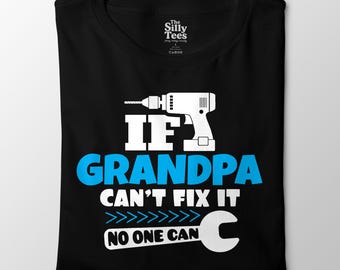 T-shirt drôle de grand-père, cadeau pour homme à tout faire, t-shirt pour la fête des pères