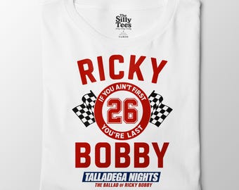 T-shirt Ricky Bobby : T-shirt de course drôle Talladega Nights