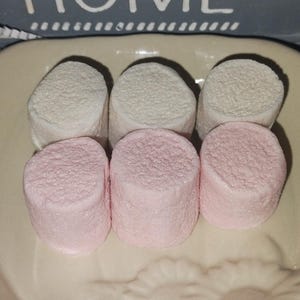 Marshmallows Decorative Scented Soaps | Handmade Soap Favors | Baby Shower, Garden Party, Guest Gift