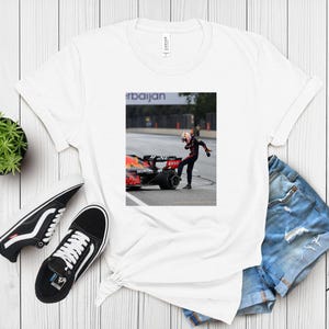 Max Verstappen F1 Shirt: Redbull Racing Graphic Tee