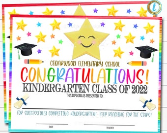 Certificato di laurea MODIFICABILE QUALSIASI GRADO Diploma stampabile Scuola materna Scuola materna PreK Scuola di specializzazione Cerimonia di laurea Download immediato