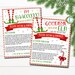 Elf Letter Set, I'm Back Hello from your Elf, Goodbye from Elf Arrival Letter and Farewell Letters, Christmas Printables, EDITABLE TEMPLATE 